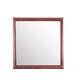 LYKE Home Anabelle Cherry Mirror - 38"H X 38"W X 1"D