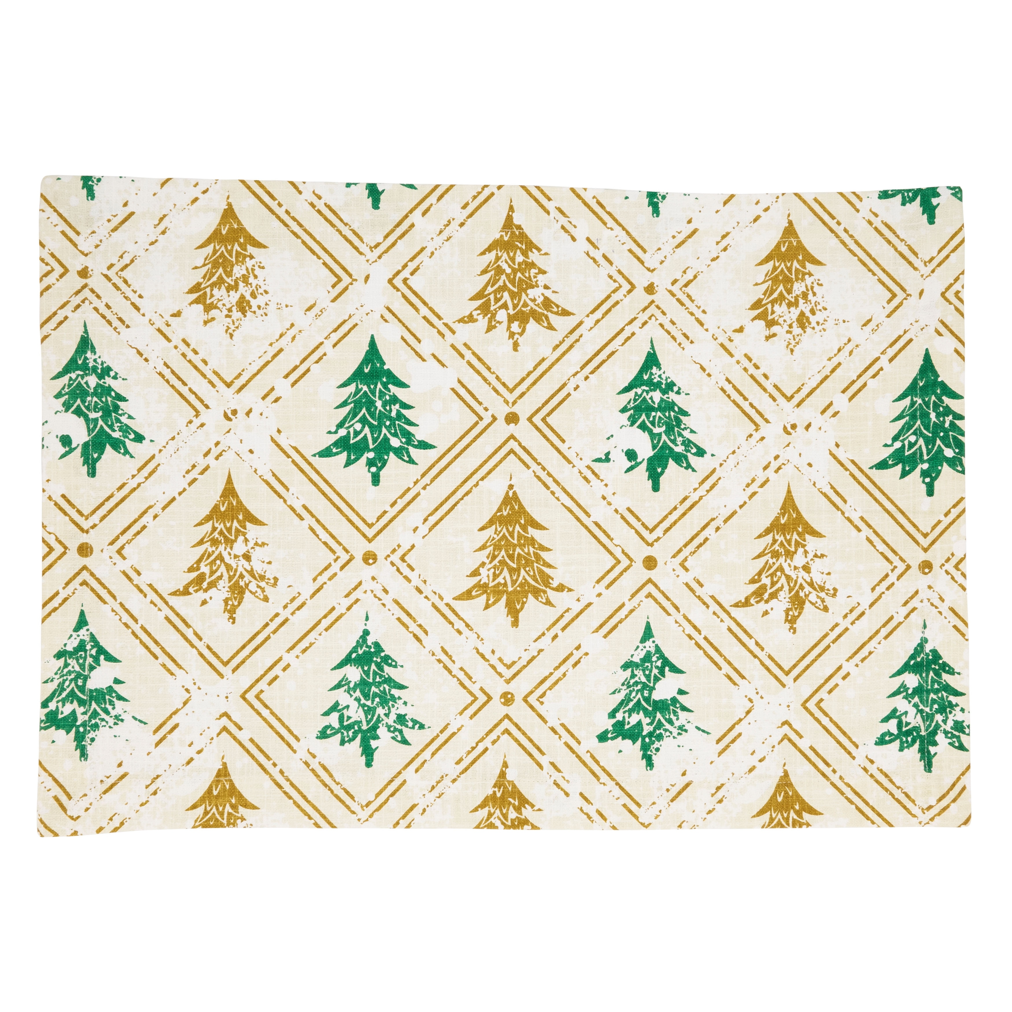 Christmas Trees Design Placemats (Set of 4)