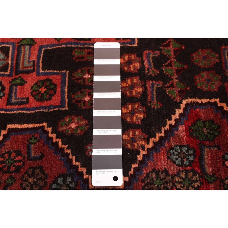 ECARPETGALLERY Hand-knotted Konya Anatolian Black Wool Rug - 4'11 x 10'0