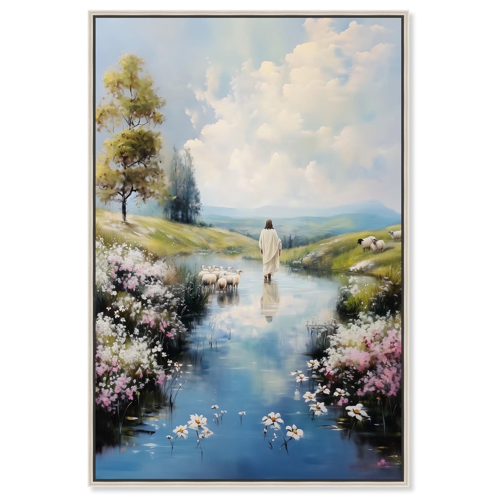 Caretaker's Calm Crossing I Canvas by Art Remedy