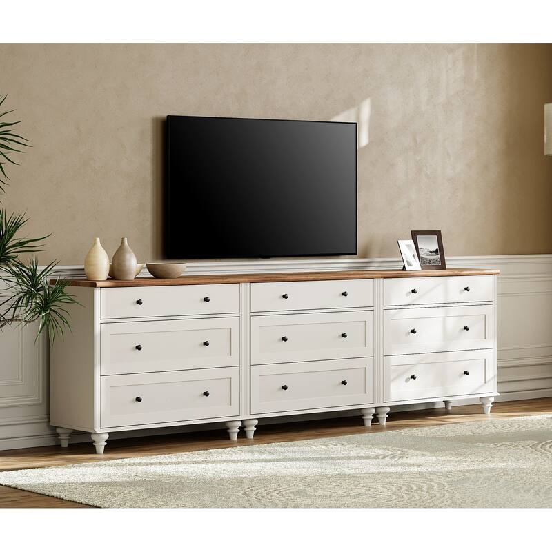 Dresser for Bedroom with 3 Drawer, Accent Kids Dresser Storage Cabinet