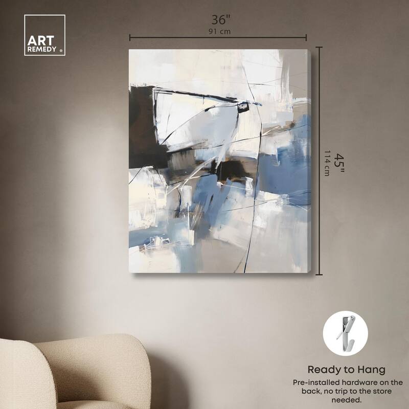 Glimpse of Infinity III Canvas by Art Remedy, Gallery Wrapped