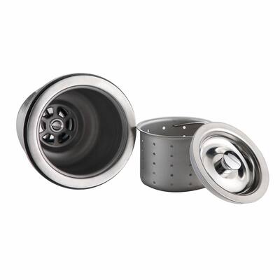 Kraus Stainless Steel Basket Strainer - Stainless Steel