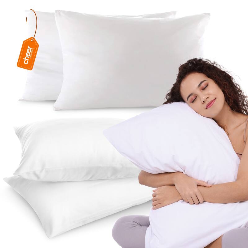Cheer Collection Throw Pillows with Inserts (Set of 2) - 12x20