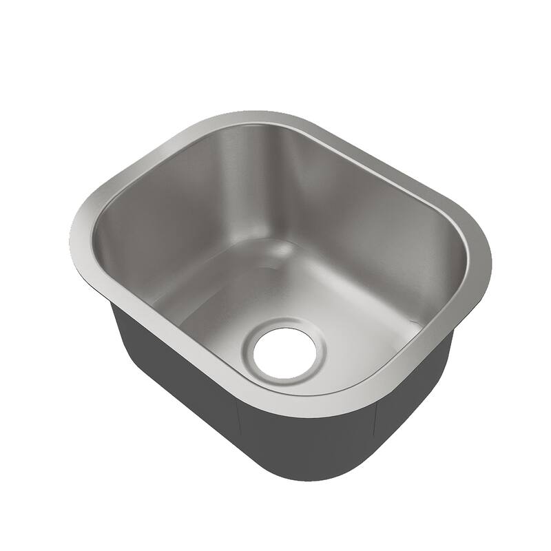Sinber Undermount Single Bowl 304 Stainless Steel Kitchen Sink
