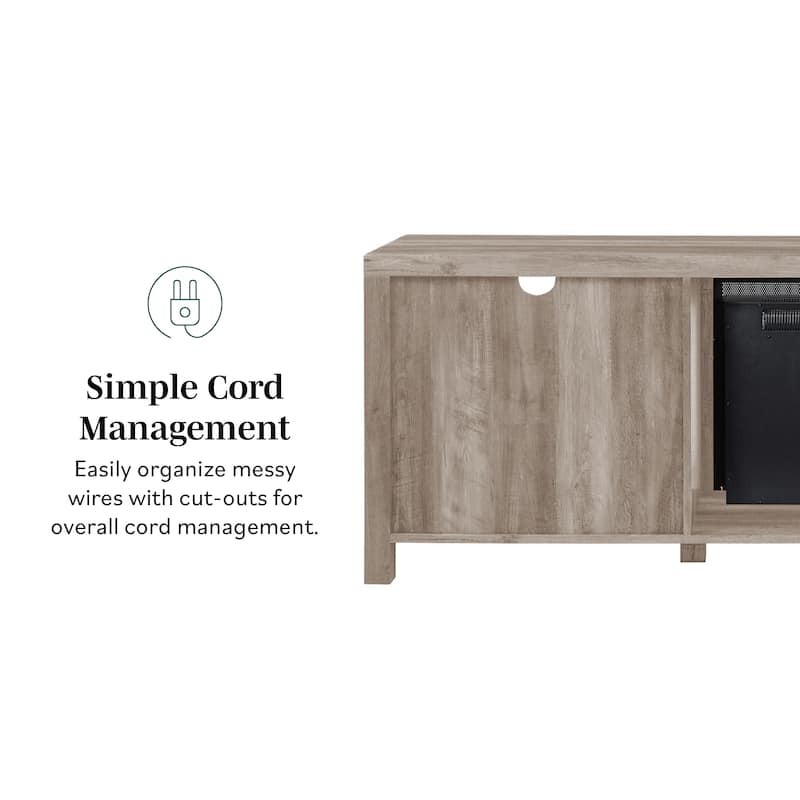 Middlebrook 70-inch Rustic Fireplace TV Stand