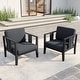 preview thumbnail 143 of 195, Outdoor Teak Solid Wood Patio Furniture Set Loveseat Armchair Table Collection