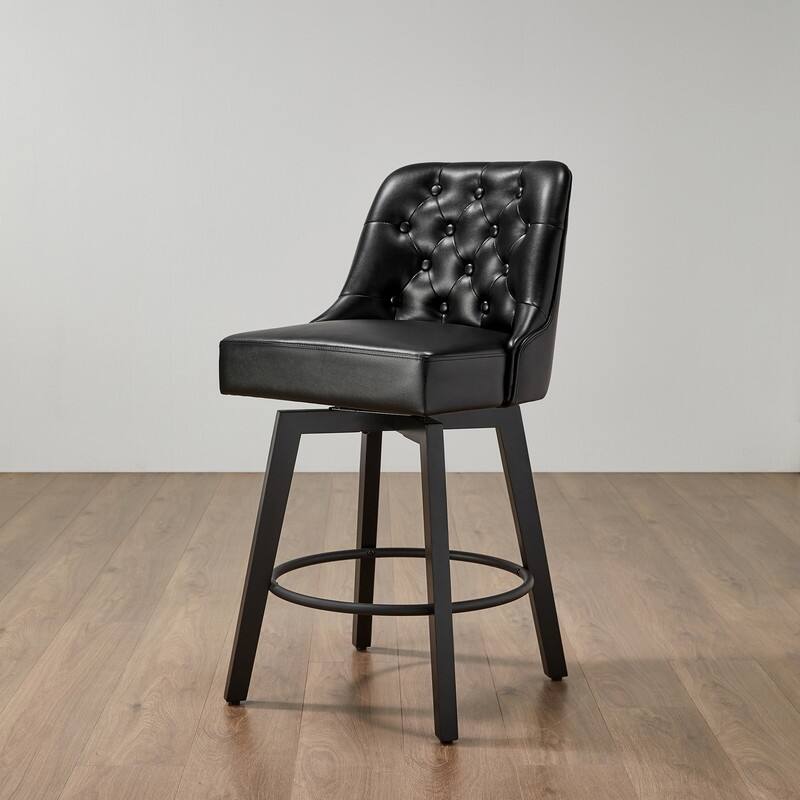 Chris 26 inch Swivel Counter Height Bar Stool Set