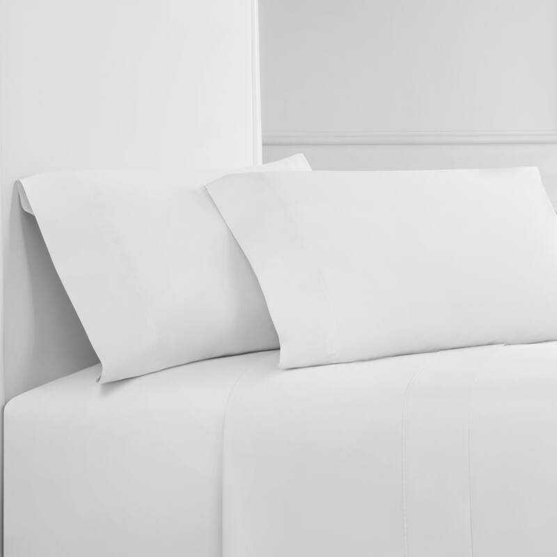 400 Thead Count Pleated Cotton Sheet Set Extra Pillowcases