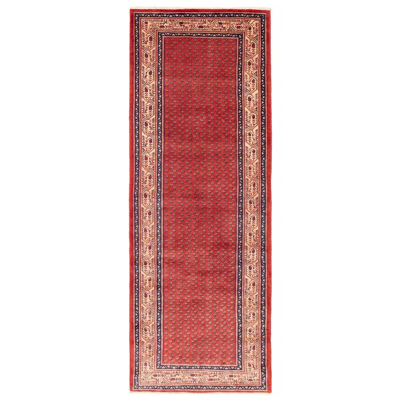 ECARPETGALLERY Hand-knotted Andelz Copper Wool Rug - 3'10 x 10'6 - Dark Copper - 3'10 x 10'6