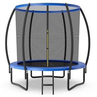 10 Feet ASTM Approved Recreational Trampoline with Ladder