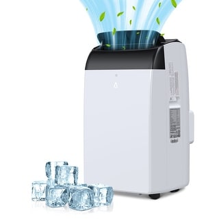 Portable Air Conditioner 14,000 BTU 3-IN-1 Quiet AC Unit With Remote Control