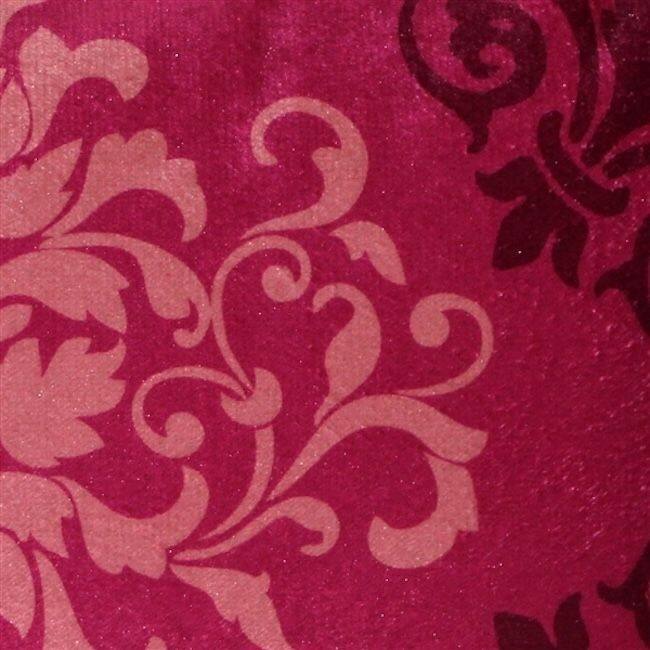 Velvet Damask Throw Pillow