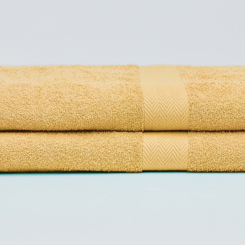 Deluxe 2-Piece 100 Cotton Bath Sheet