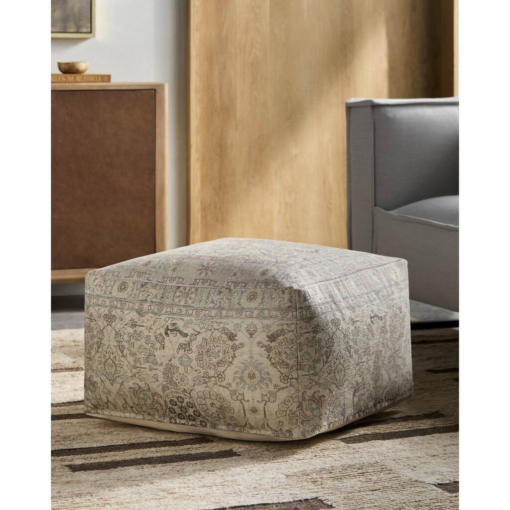 Livabliss Kalina Global Pouf