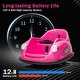 preview thumbnail 42 of 62, Electric Bumper Cars for Toddlers,12V Ride-On Car with Remote Control,360-Degree Spin