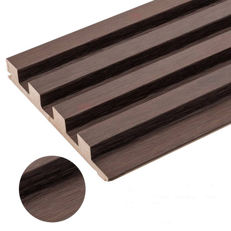 93 in. x 6 in x 0.8 in. Solid Wood Wall Siding Board - 3pc+1pc EndTrim