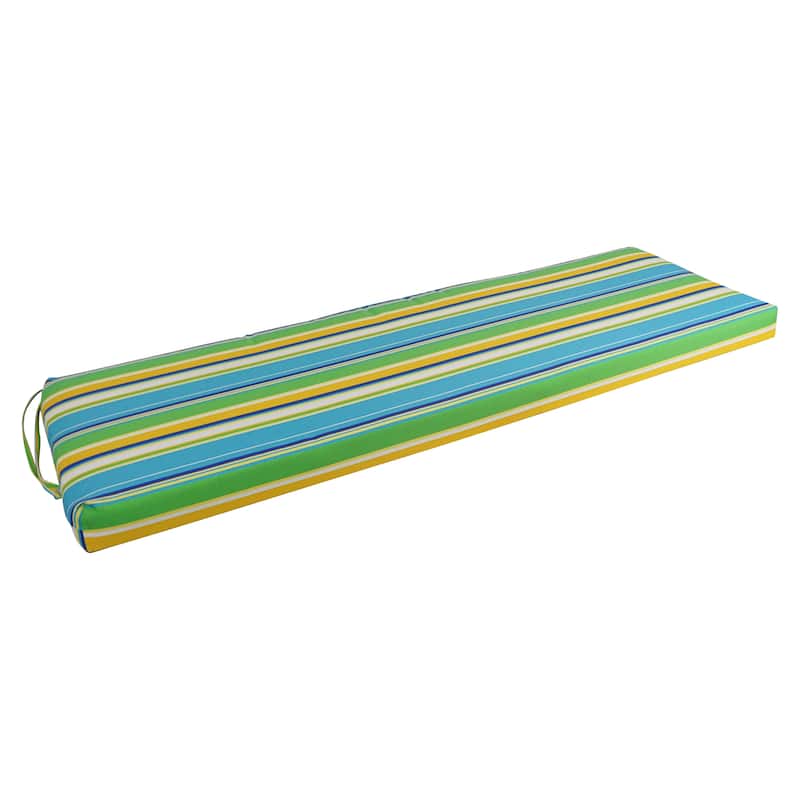 Blazing Needles 63-inch All-Weather Bench Cushion - 63 x 19