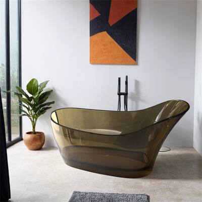 1700mm Solid Surface Soaking Bathtub Galactic