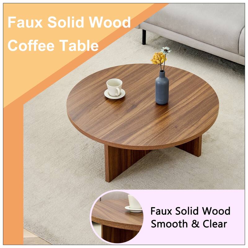 Round Coffee Table for Diverse Interior Styles