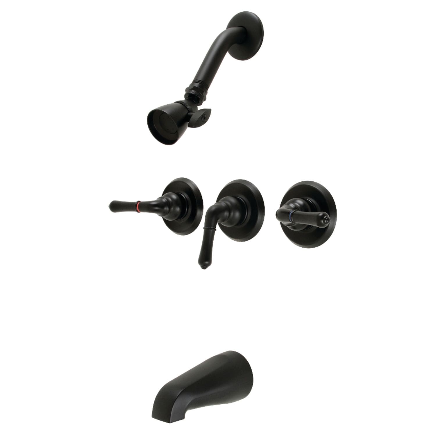 Magellan Three-Handle Tub and Shower Faucet