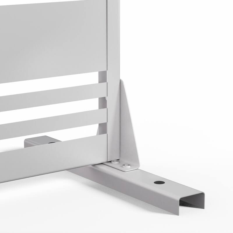 Outdoor Privacy Screen Metal Privacy Screen Panel Free Standing - 72*35