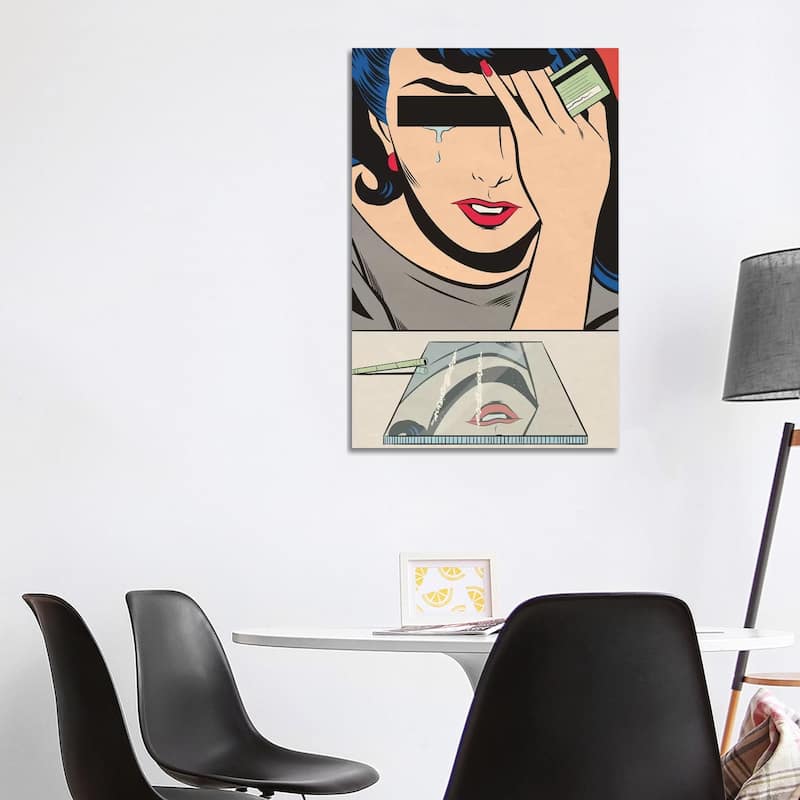 iCanvas "Cocaine" by Joseph McDermott Canvas Print - 40x26x1.5