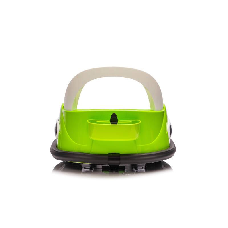 12V Ride On Bumper Car W/Remote Control, LED Lights, Vehicle Body With Anti-Collision Padding Five-Point Safety Belt