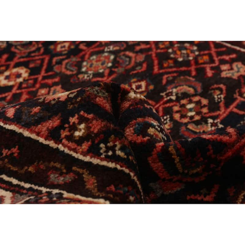 ECARPETGALLERY Hand-knotted Andelz Navy Wool Rug - 3'5 x 12'8