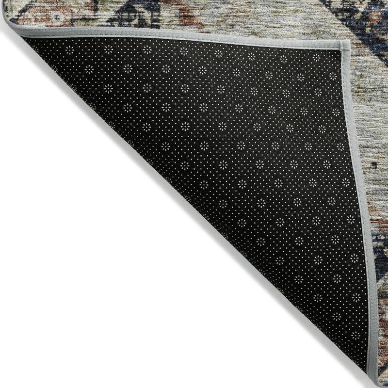 Machine Washable Indoor/Outdoor Traditional Ali Chantille Rug