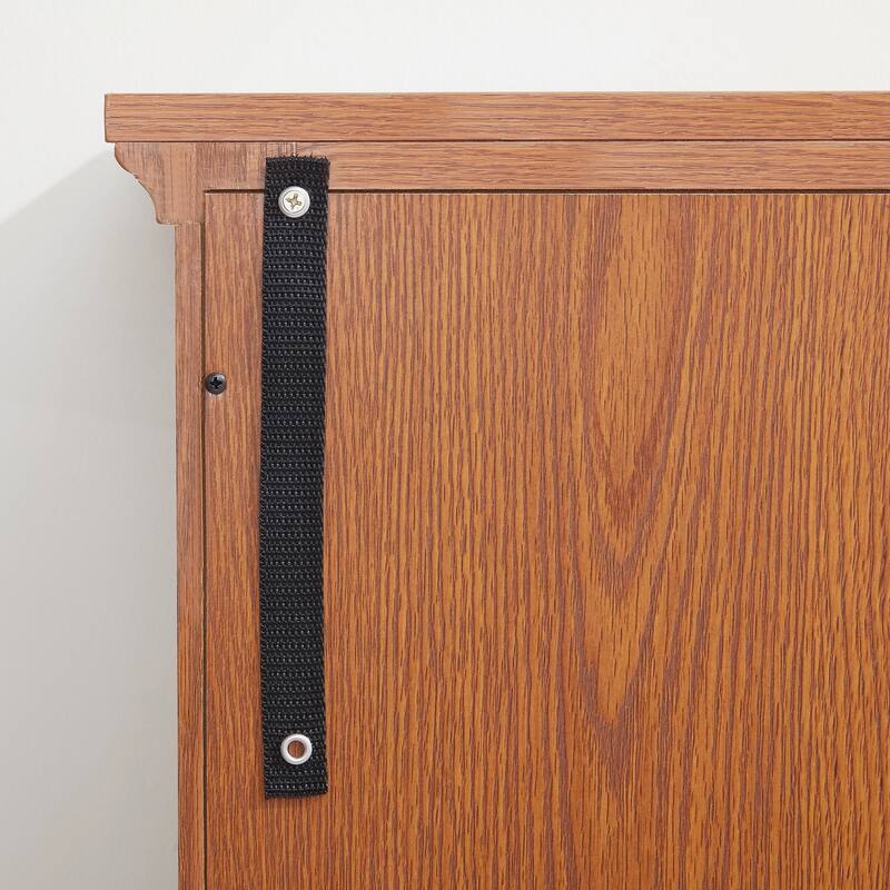 LED Curio Display Cabinet with Adjustable Shelves