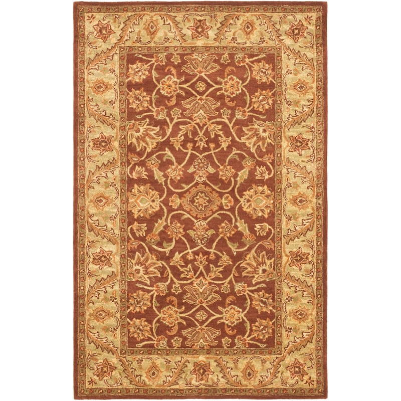 SAFAVIEH Handmade Golden Effie Tomika Traditional Oriental Wool Rug