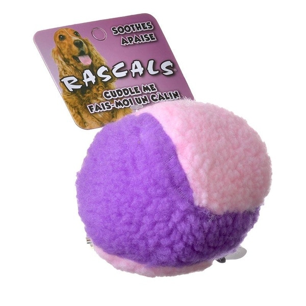 fleece ball dog toy