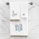 preview thumbnail 8 of 13, Authentic Hotel and Spa Turkish Cotton Aaron 3PC Embellished Towel Set