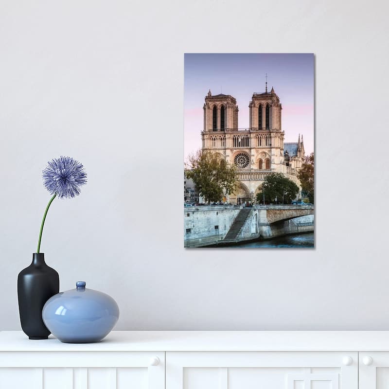iCanvas "Notre Dame Sunset I" by Matteo Colombo Canvas Print - 18x12x1.5