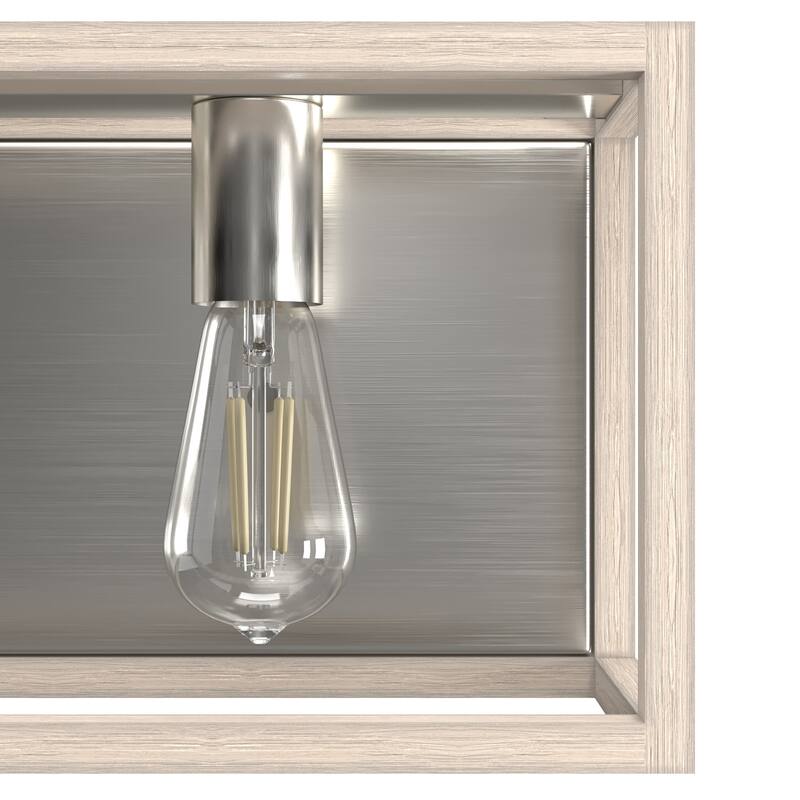 Hunter Squire Manor 2-Light Vanity Wall Light, Modern Farmhouse, Transitional - Damp Rated!