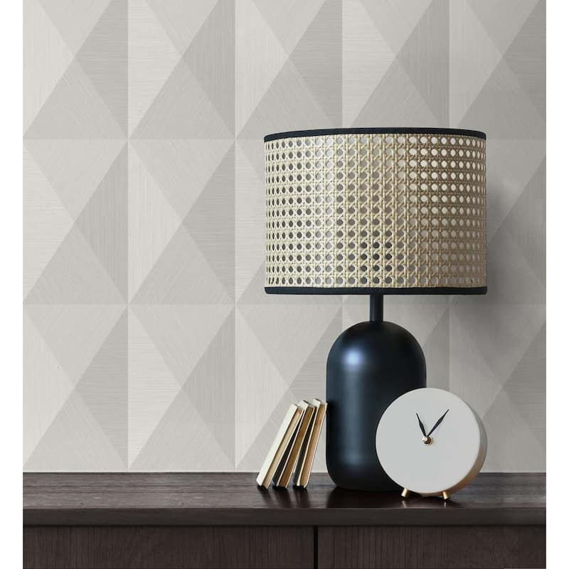 Seabrook Designs Pinnacle Embossed Vinyl Unpasted Wallpaper