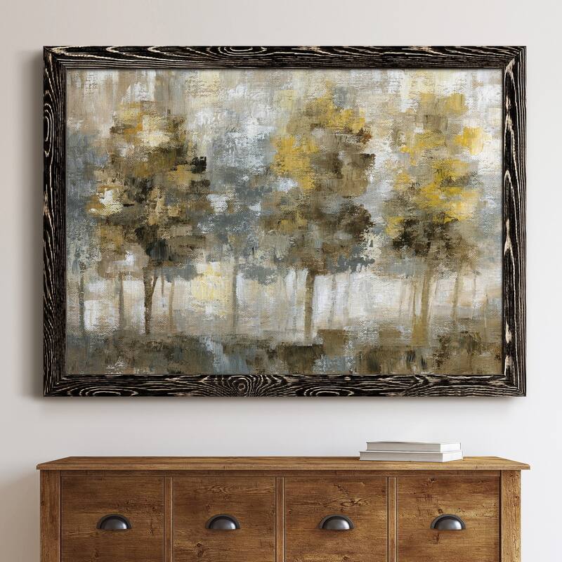 Linen Trees-Premium Framed Canvas - Ready to Hang
