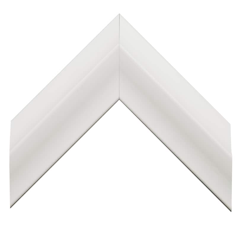 Frame My Mirror White Framed Wall Mirror, Woodford Design