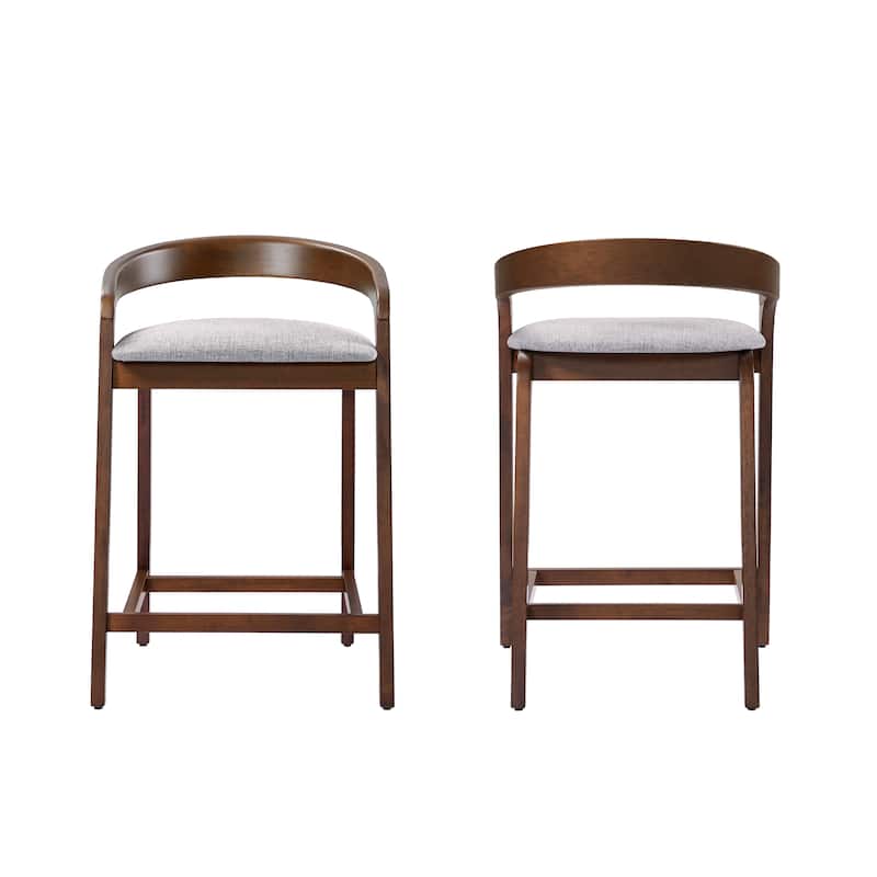 Christopher Knight Home - Callahan 25.25'' Rubberwood Counter Stools Set
