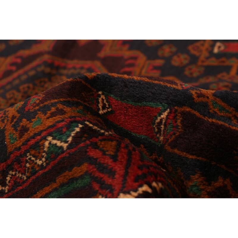 Teimani Red Rug 4'1" x 6'9" - 4'1 x 6'9