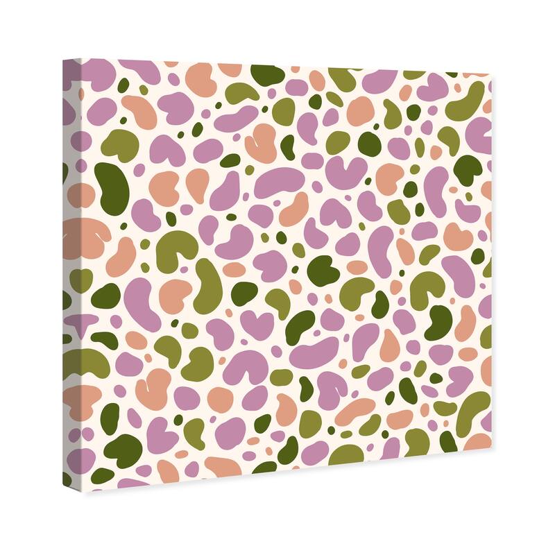 Wynwood Studio Canvas Abstract Petals Impression II Purple and Light Purple Modern & Contemporary Wall Art Canvas Print