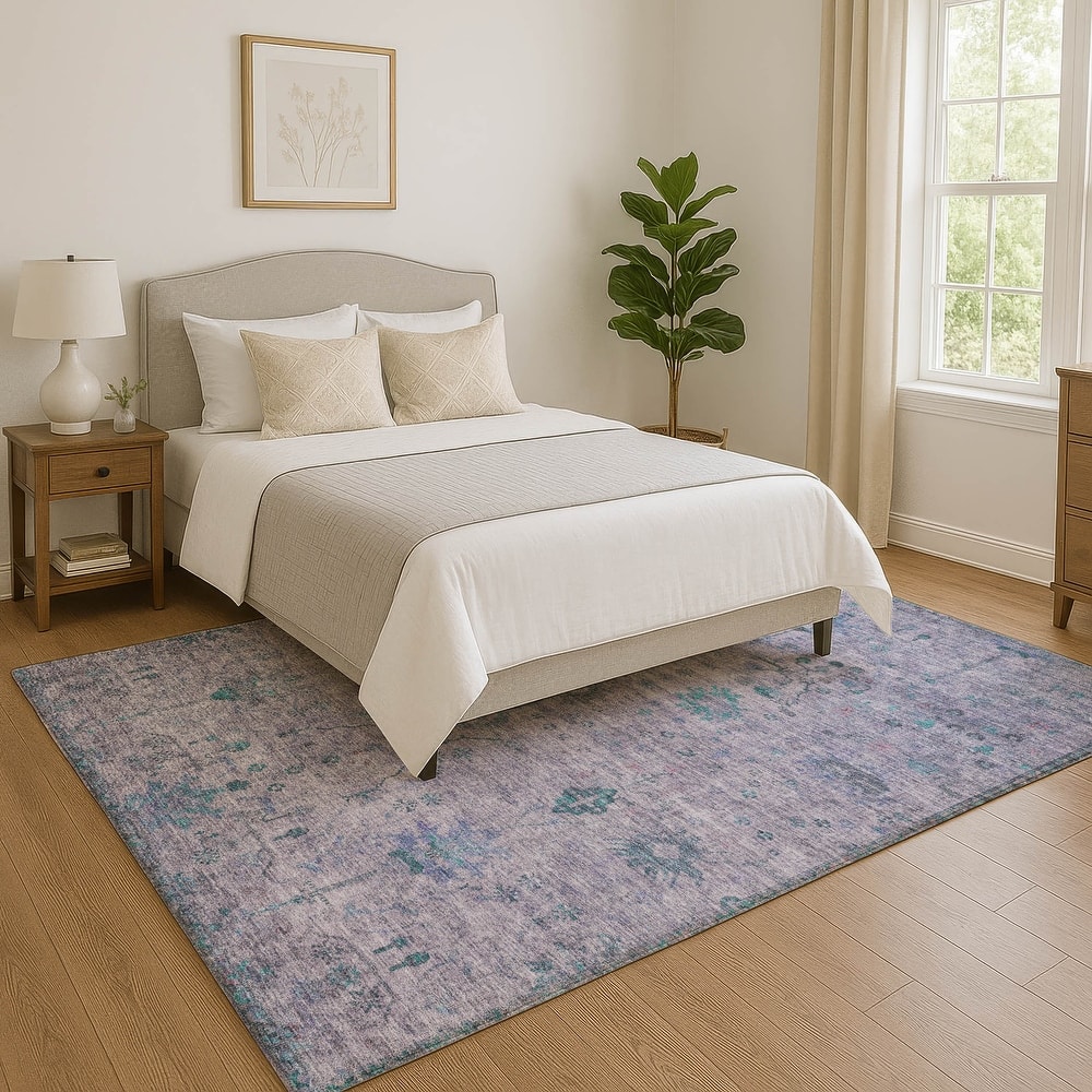 Premium Washable Super Soft Vintage Traditional Mayfield Rug