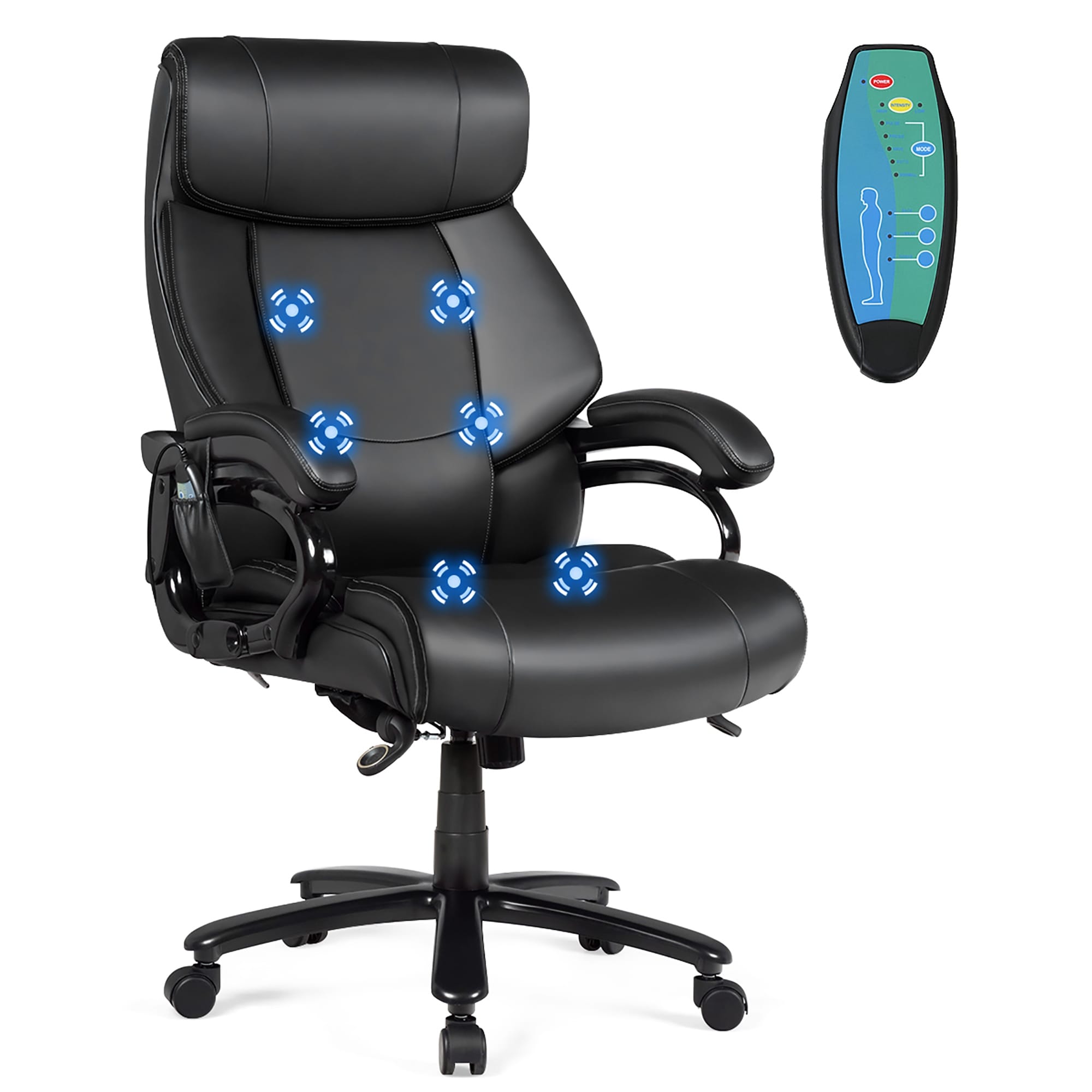 Leather massage office cheap chair