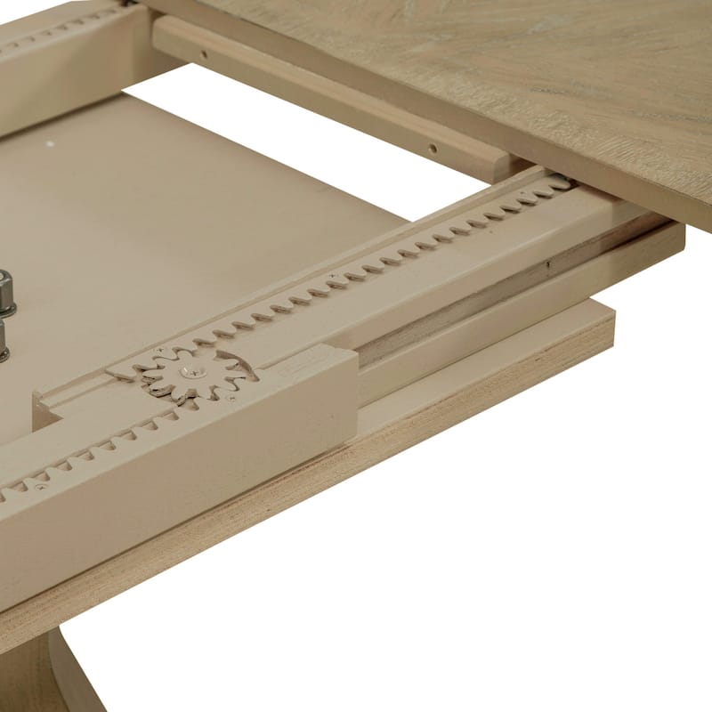 Magnolia Manor Opt 5 Piece Pedestal Table Set