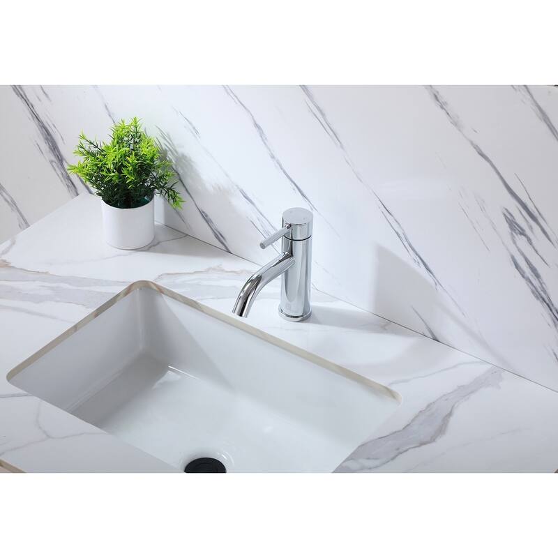Indigo Home Single Hole Single Handle Bathroom Faucet
