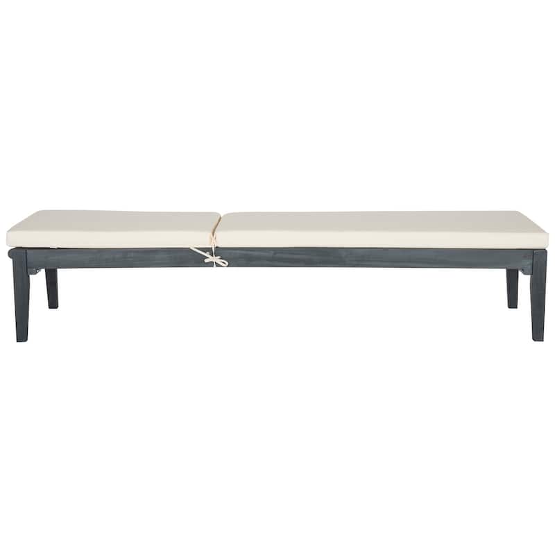 SAFAVIEH Outdoor Kicki Chaise Lounge Chair - 24Wx74Dx15H