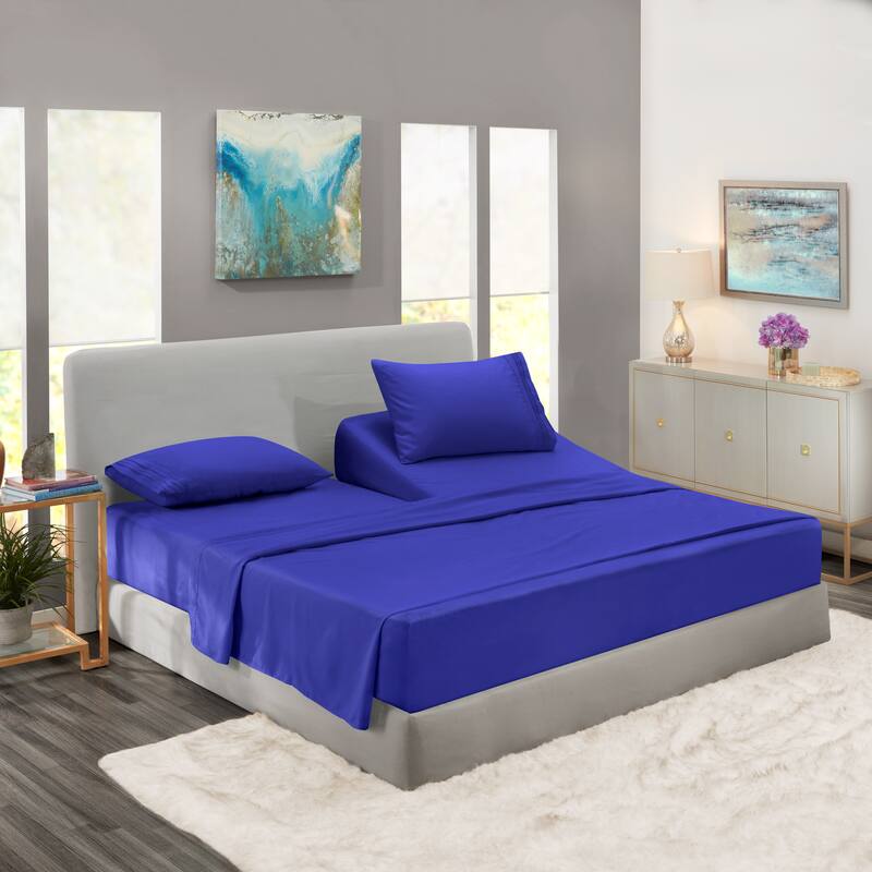 Empyrean Hotel Luxury 6 Piece Sheet Set - Super Soft Bedding Sheets & Pillowcases