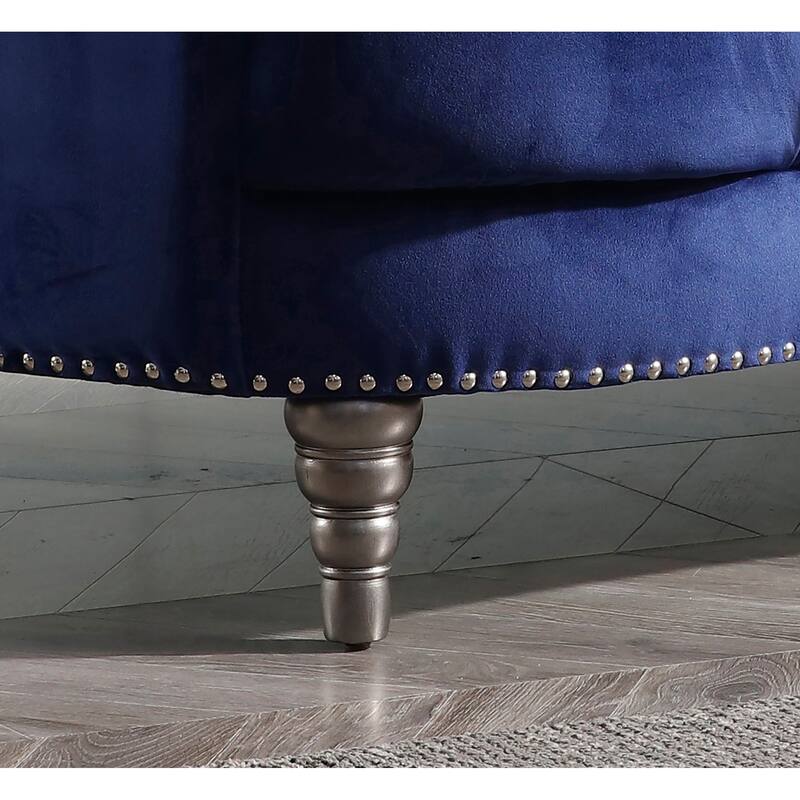 Dania Velvet Loveseat