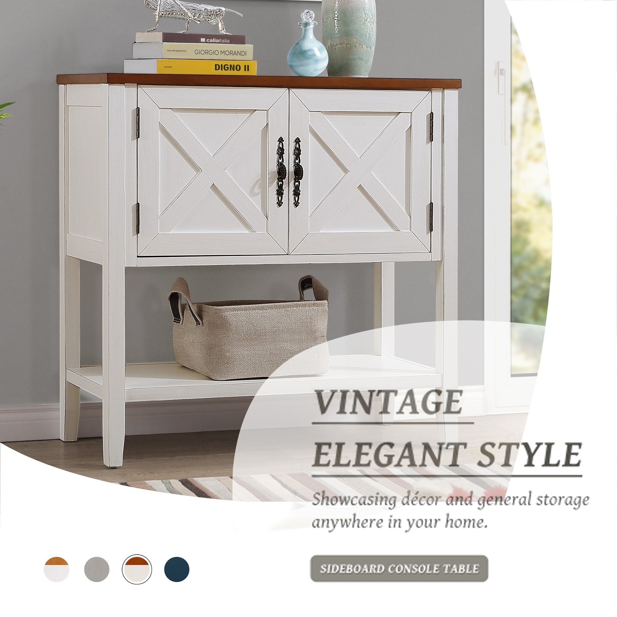 35 inch clearance entryway table